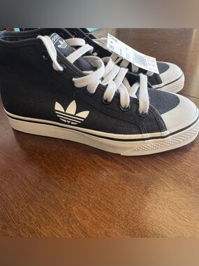 adidas Nizza Hi FW8352 Men’s Size 5 High Top Canvas Sneakers